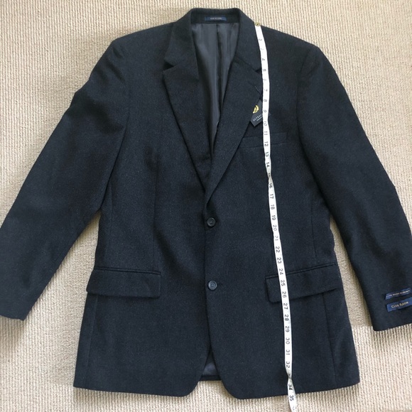Club Room Macy’s Men’s Black Sports Coat Ultraluxe - Picture 13 of 16